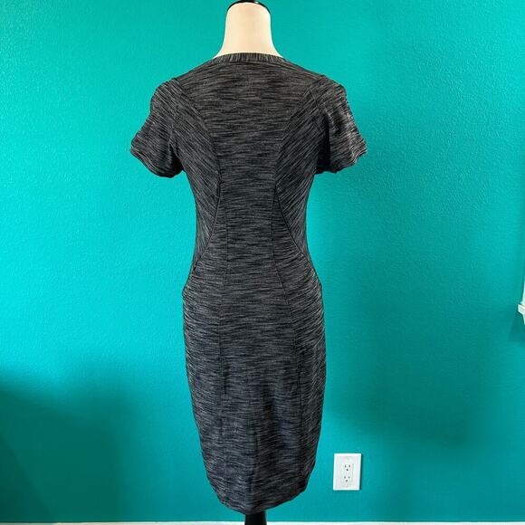 Lululemon &go Where-To Dress Heathered Black Mini Sports Performance Casual Sz 6 - Picture 4 of 6